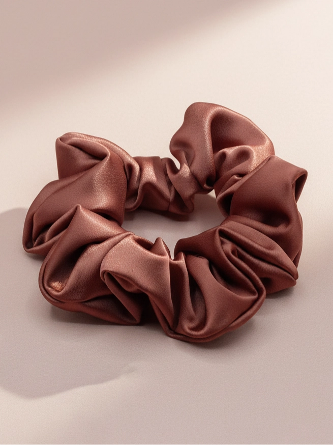 Chouchou en satin fait main (3 coloris) JIJOU®