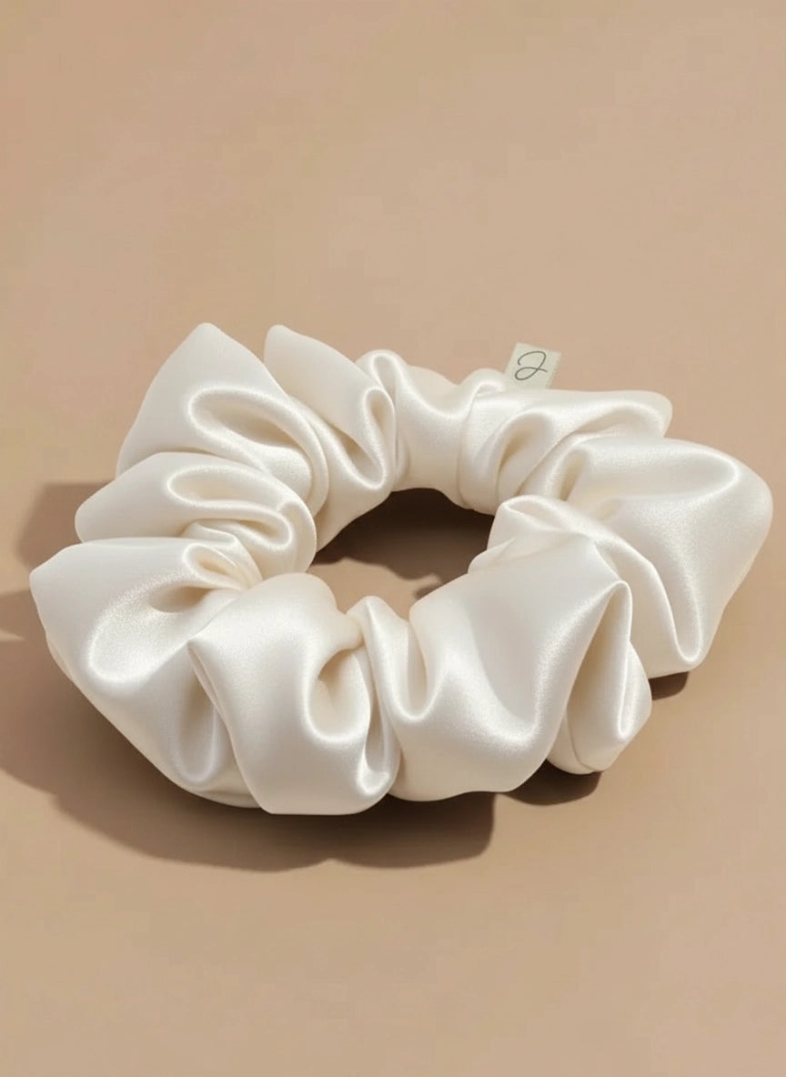 Chouchou en satin fait main (4 coloris) JIJOU®