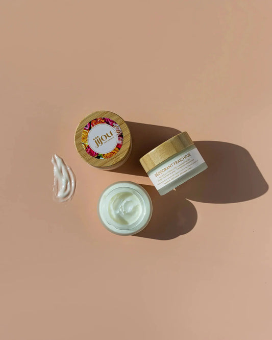 Déodorant naturel bio Jijou fabriqué en Belgique