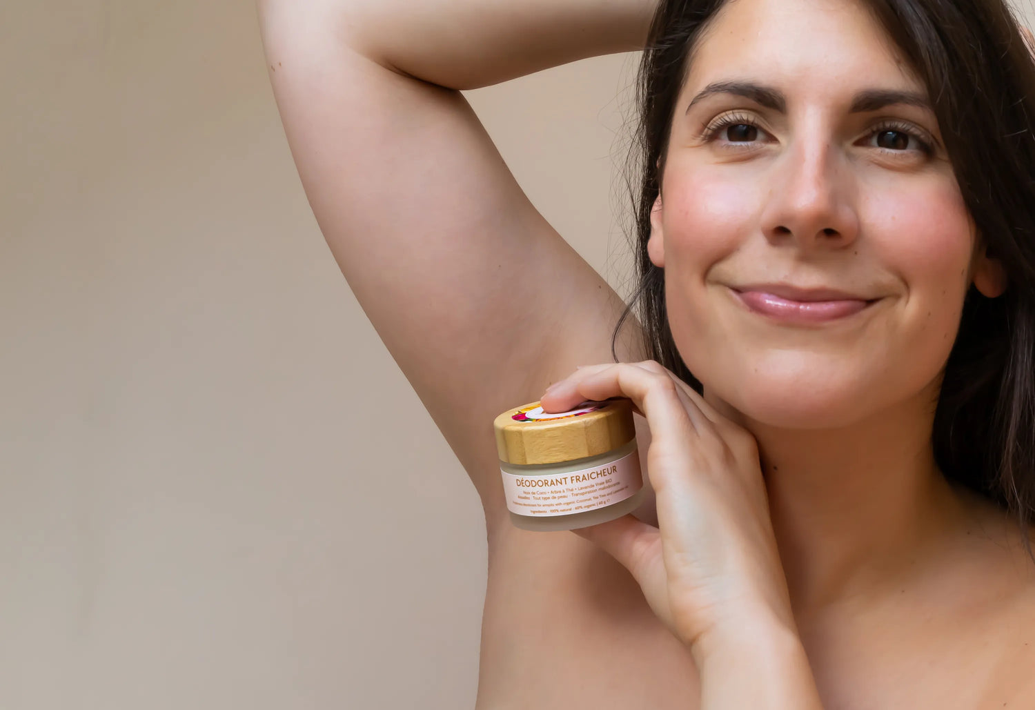 Déodorant naturel sans aluminium Jijou fabriqué en Belgique