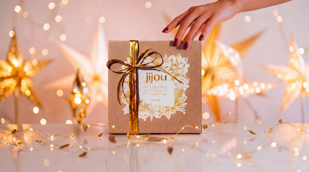 coffret Cadeau beauté pour Noël, Secret Santa et Nouvel An - pour femme - Jijou marque de cosmétiques naturels