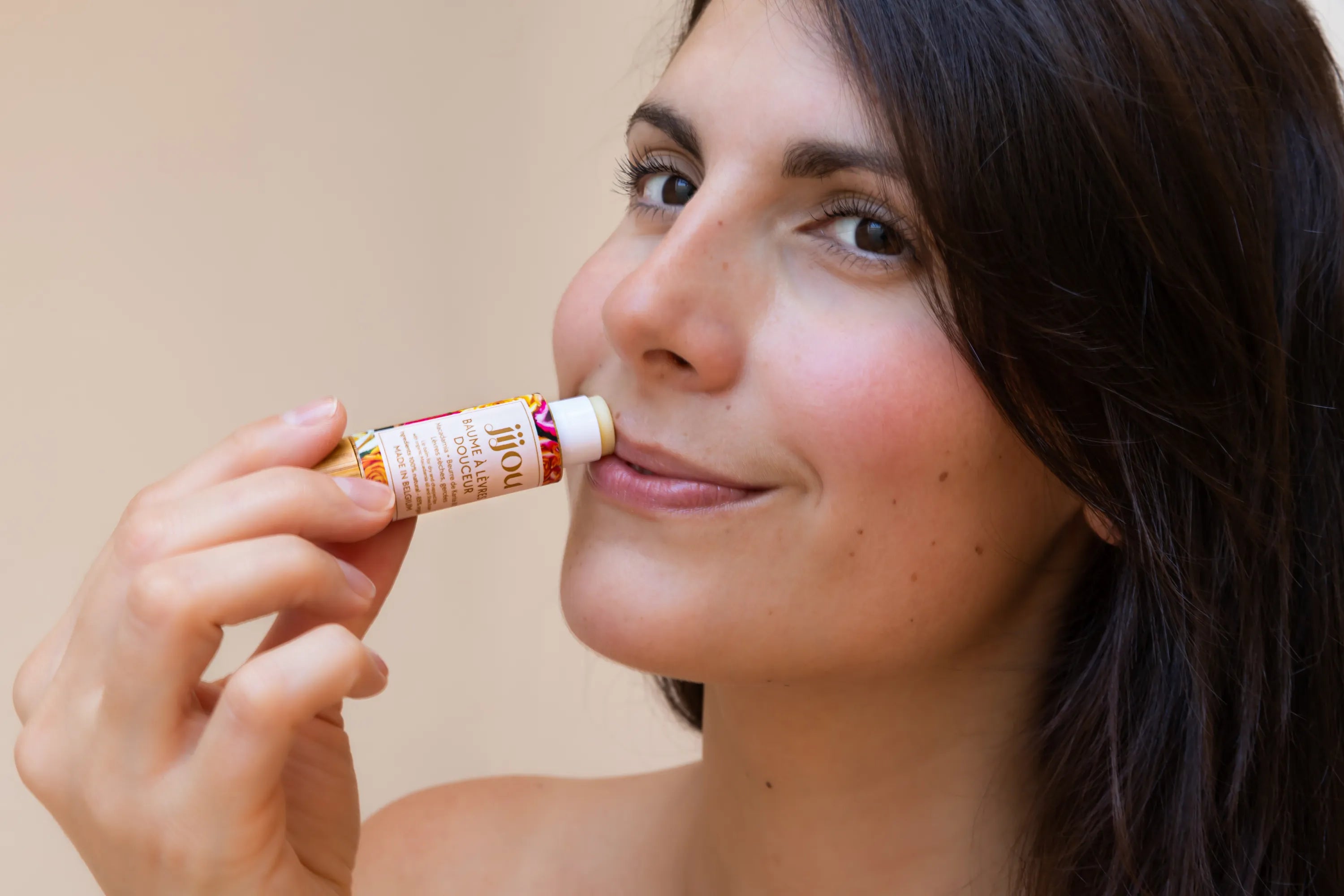 Baume à lèvres Douceur naturel BIO juliette. Bouche lisse douce