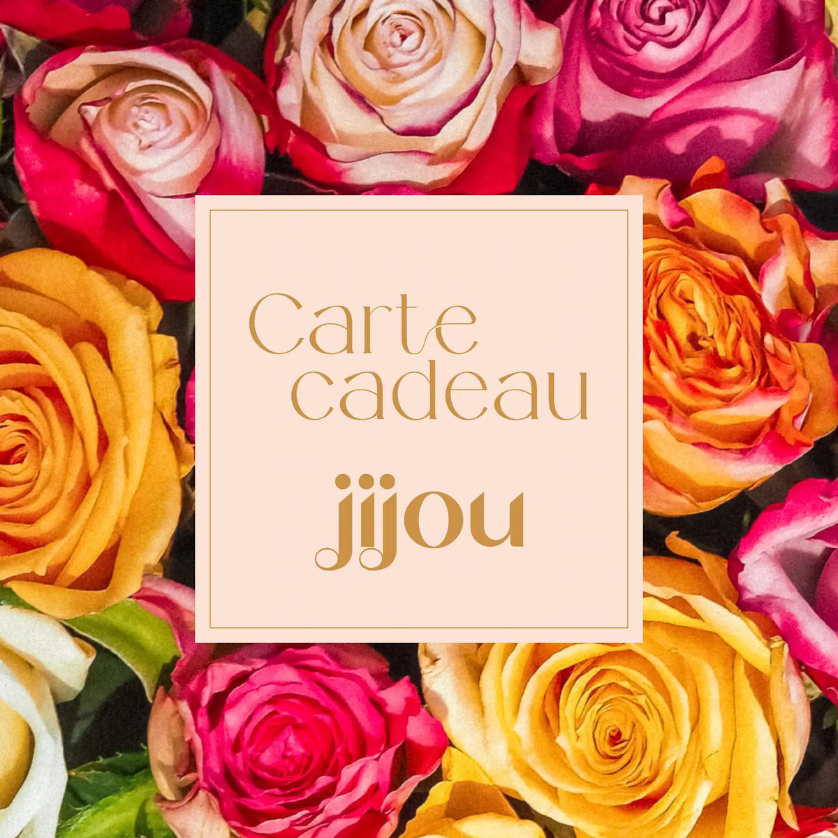Carte cadeau beauté en ligne : soins naturels et accessoires Jijou - marque belge de cosmétiques naturels - Belgique, France et Luxembourg