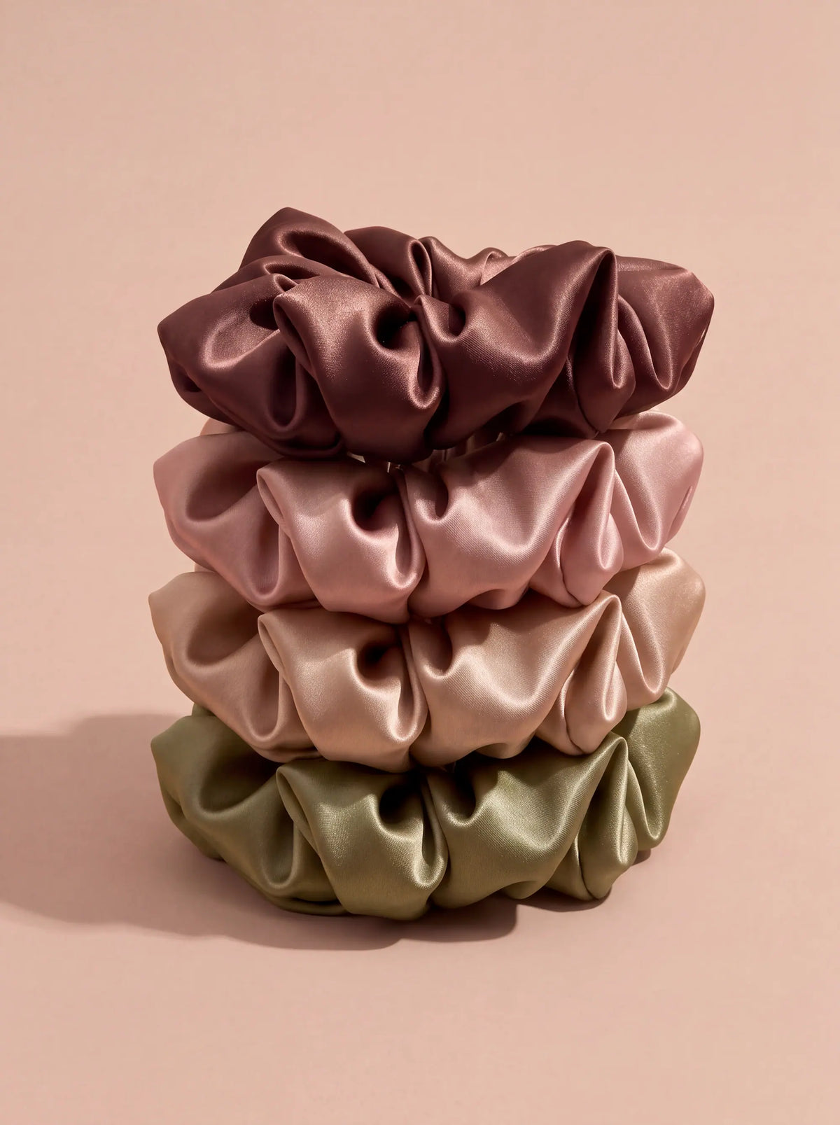 Chouchou en satin fait main (8 coloris) JIJOU®