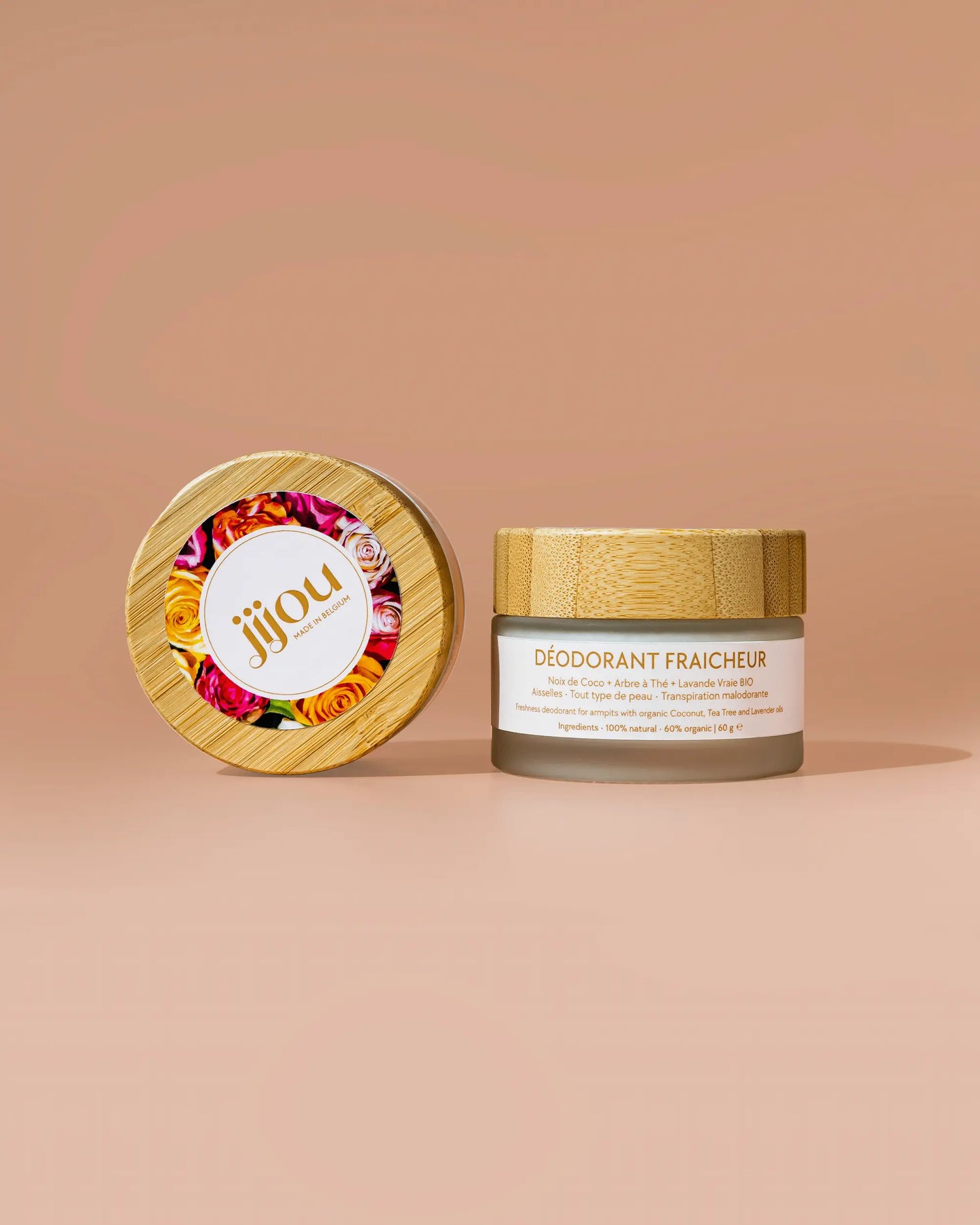 Déodorant bio naturel | JIJOU juliette. Natural Cosmetics : fraîcheur et efficacité contre transpiration excessive - grossesse, ménopause, andropause, adolescence Femme et Homme