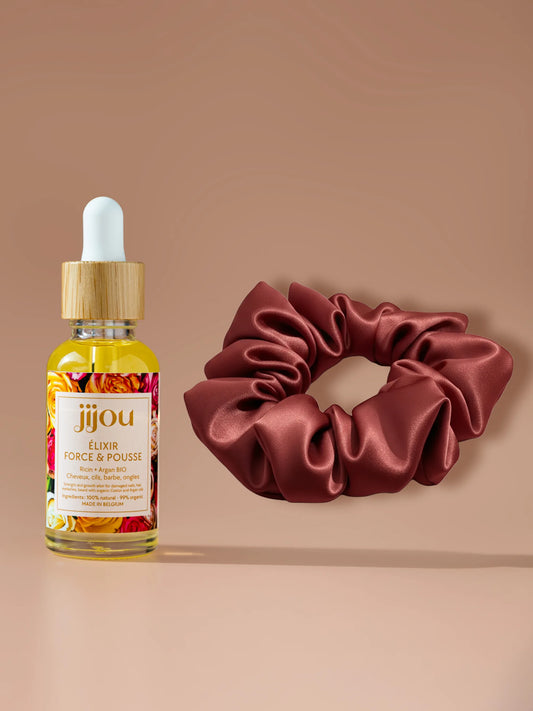Élixir Force et Pousse + Chouchou Satin JIJOU®