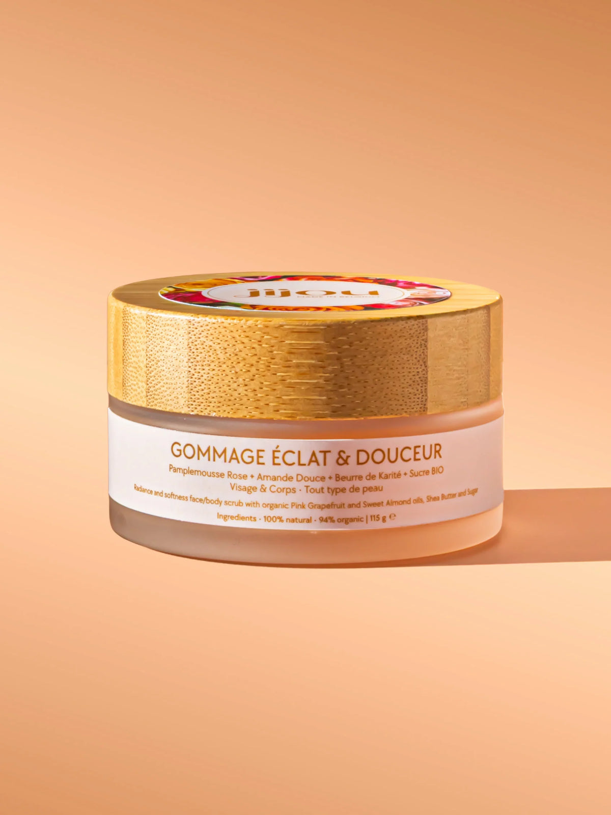 Gommage Éclat et Douceur : gommage visage et corps naturel JIJOU®