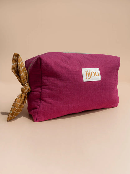 Grande trousse de toilette pourpre Jijou®