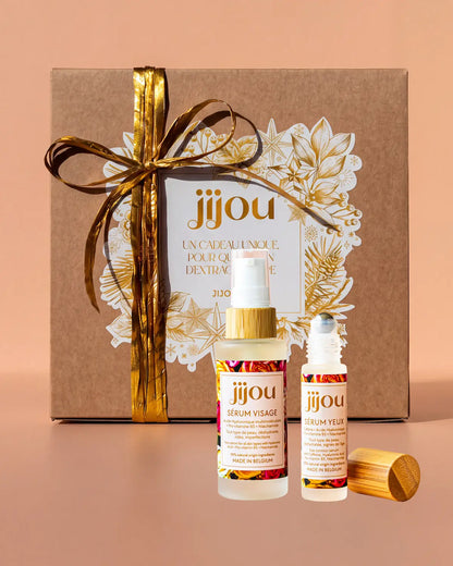 Coffret cadeau Noël Visage Hydratant & Repulpant : Sérum Yeux + Sérum Visage