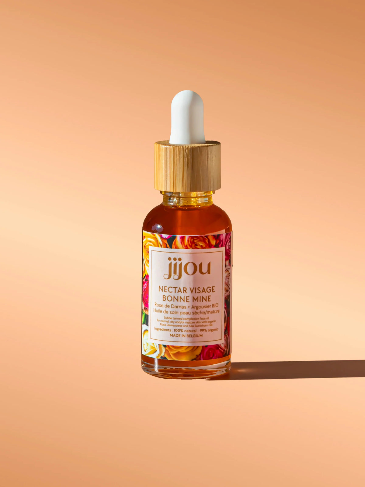 Nectar Bonne Mine : huile visage apaisante peau sèche et/ou mature JIJOU®