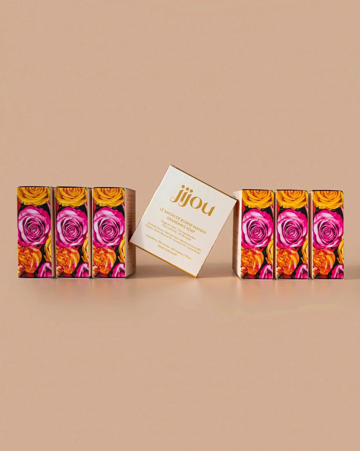 Savon bio naturel | Savon de Bonne-Maman JIJOU juliette. Natural Cosmetics : nettoyant visage corps saponifié à froid | Cosmétiques bio naturels Belgique Luxembourg France
