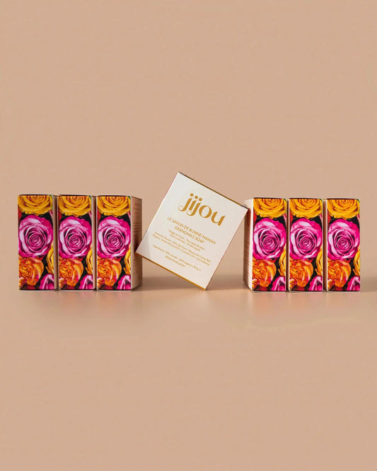 Savon bio naturel | Savon de Bonne-Maman JIJOU : nettoyant visage corps saponifié à froid | Cosmétiques bio naturels Belgique Luxembourg France